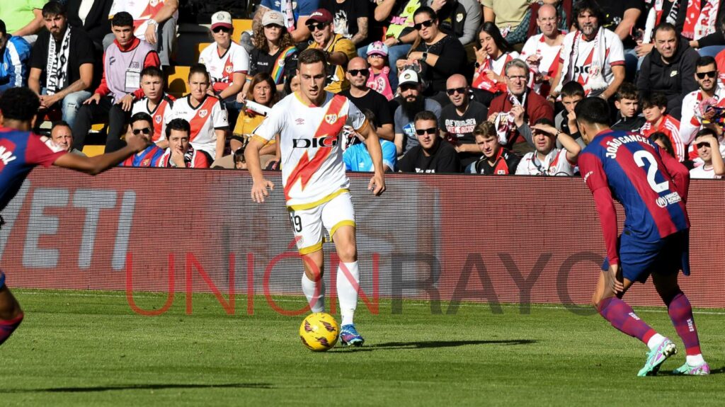 Top-5 jugadores más valiosos del Rayo Vallecano 24/25 6 jorge de frutos