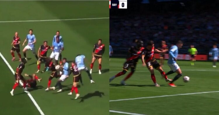 Las dos jugadas que reclamó el Celta ante el Rayo 1 image 1