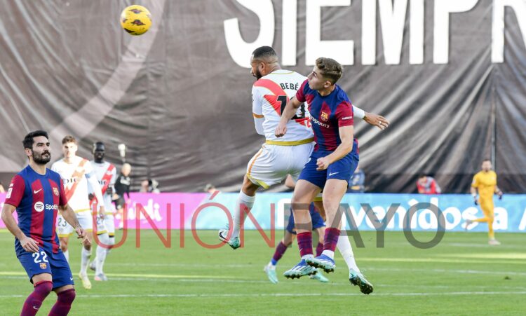 El Rayo Vallecano es el único equipo de las cinco grandes ligas que no ha marcado de cabeza 1 DSC 4562
