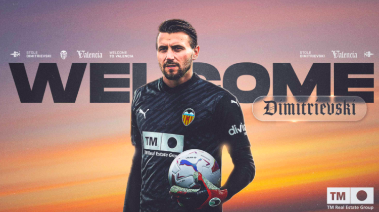 Stole Dimitrievski ficha Valencia CF
