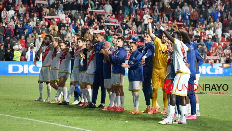 Análisis temporada 2023/24 del Rayo Vallecano 1 Celebración Rayo Vallecano