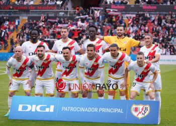Once amistoso Rayo frente al Vitória de Guimaraes