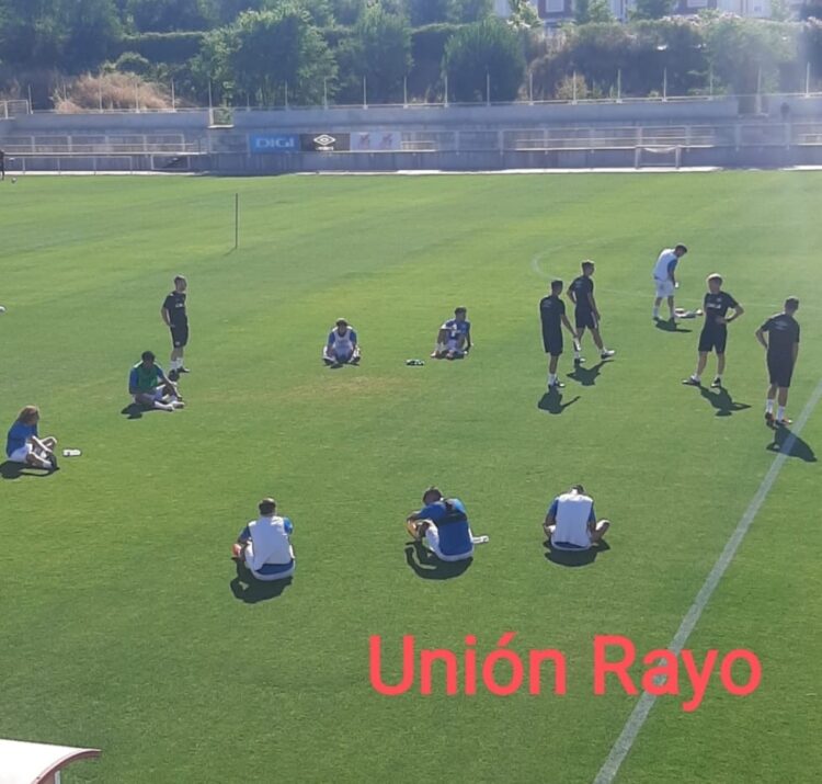 Pretemporada Rayo entrenamiento