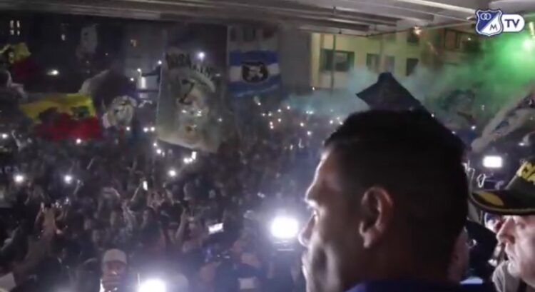 Multitudinario recibimiento a Falcao a su llegada a Bogotá 1 Falcao Millonarios Bogotá