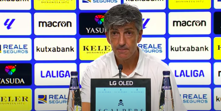 Imanol tras la Real 1-2 Rayo: “No podemos regalar los dos saques de banda que hemos regalado” 1 Imanol Alguacil