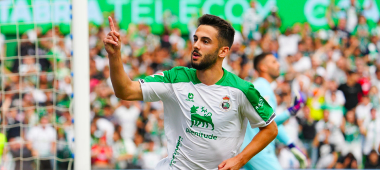 Andrés Martín se estrena como goleador en su redebut con el Racing 1 Andrés Martín Racing