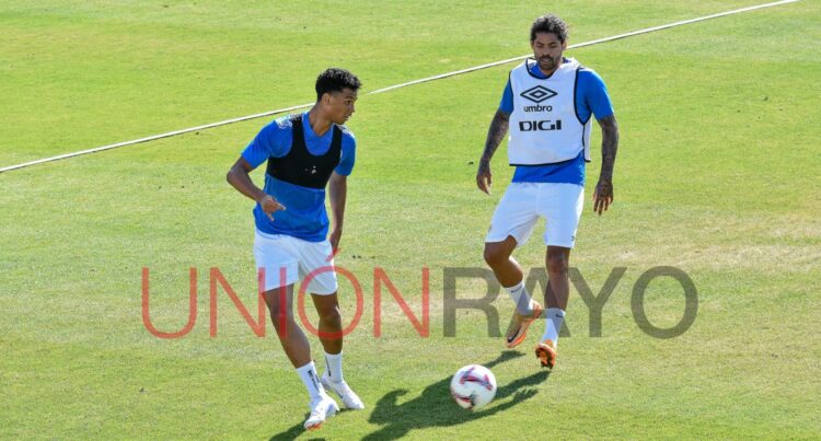 Los tres canteranos que entrenarán con el Rayo, pero que jugarán con el filial 1 Etienne Eto'o canteranos