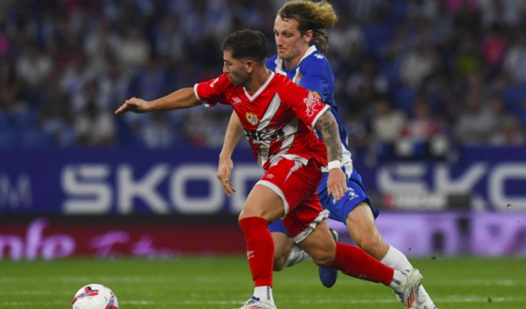 Embarba fue pitado en su regreso al RCDE Stadium 1 Embarba