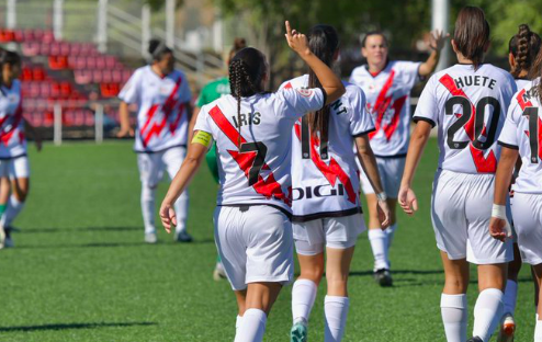 Goleada del Rayo Femenino en su partido ante la Fundació UE Cornellà (8-2) 1 Rayo Femenino Cornellá Iris