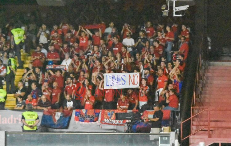 Osasuna se une protesta