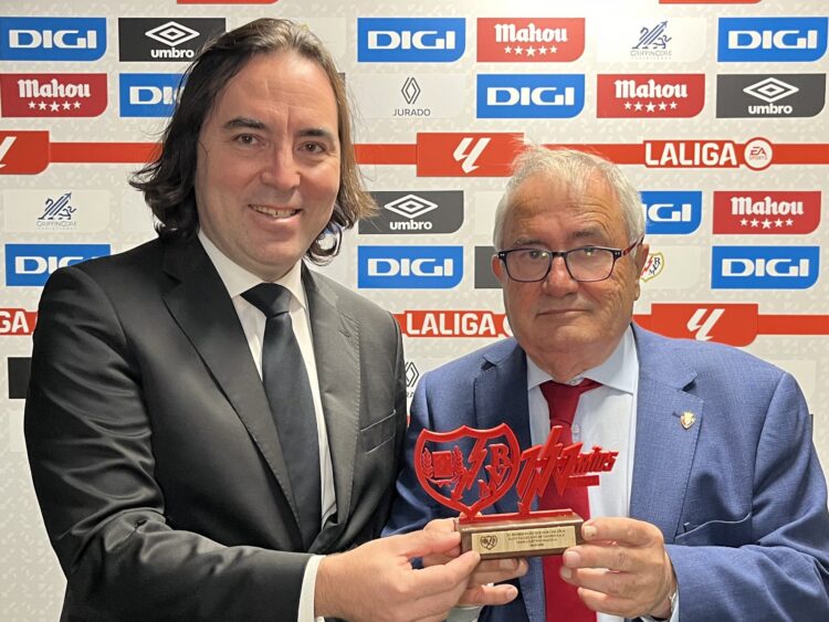 El Rayo Vallecano regaló su obsequio del Centenario a Osasuna 1 Rayo obsequio Centenario Osasuna