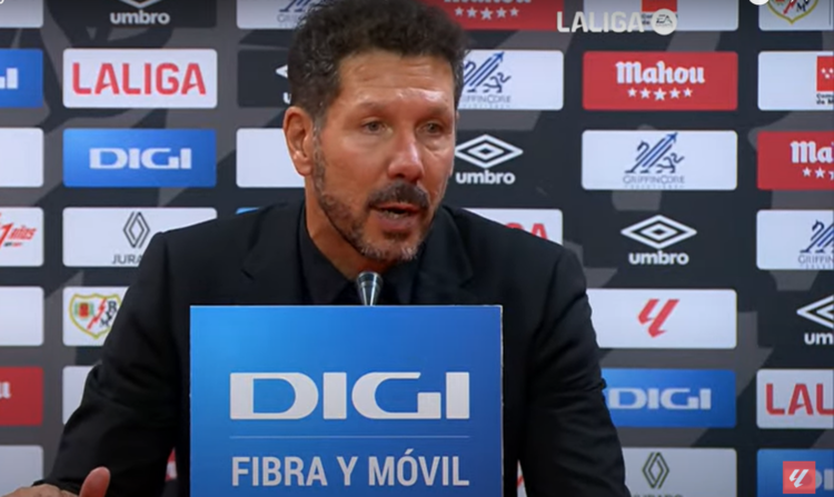 Rueda de prensa simeone atleti