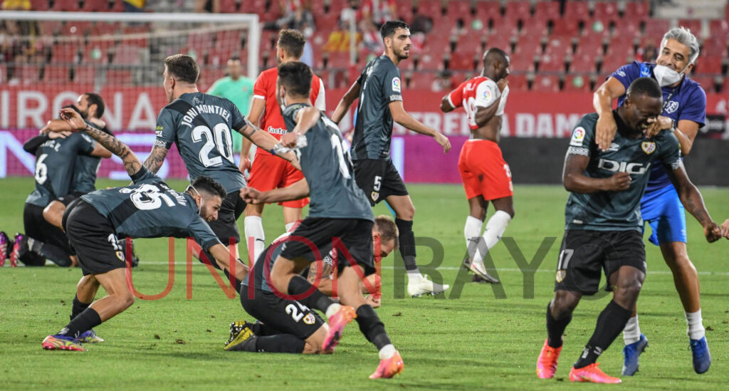 El Rayo Vallecano estrenó su tercera equipación ante el Girona 2 ascenso-rayo-girona-montilivi