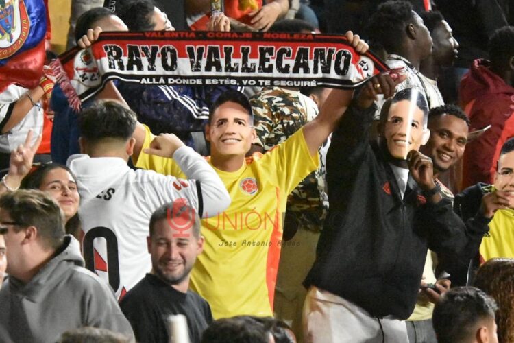 Decenas de colombianos vieron el debut de James con el Rayo Vallecano 1 f0918e78 8df8 4177 8847 ce0a9da41218 1