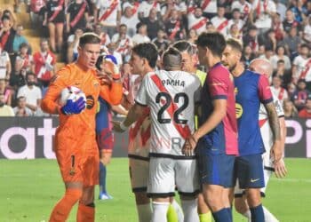 Rayo Barcelona primer partido nuevo camp nou