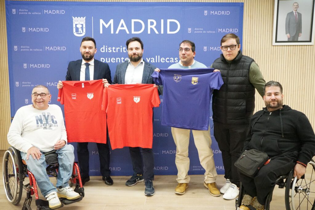 Presentación de la 1ª edición del partido de fútbol solidario organizado por DiscapRayo 2 Presentación del Partido benéfico DiscapRayo