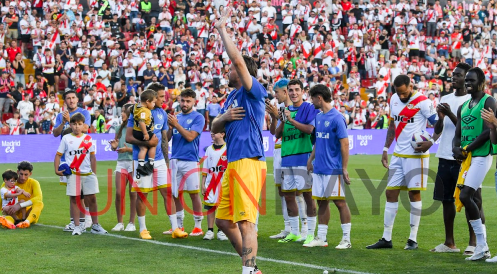 Despedida de Dimitrievski del Rayo Vallecano