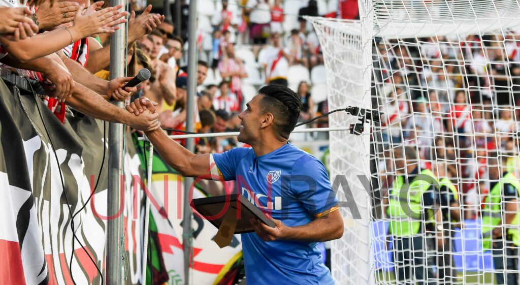 Despedida de Falcao del Rayo Vallecano