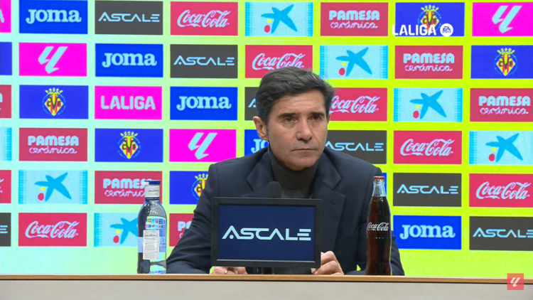 Marcelino rueda de prensa villarreal