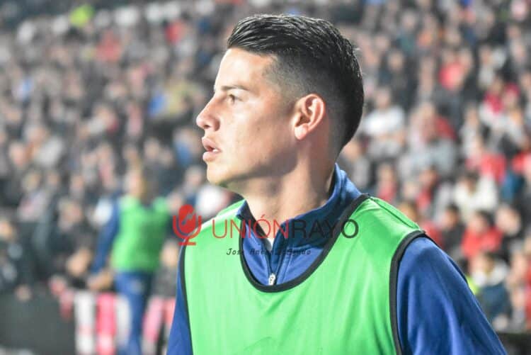 James Rodríguez imagen rayo