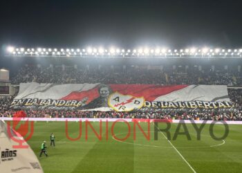 Tifo rayo real madrid