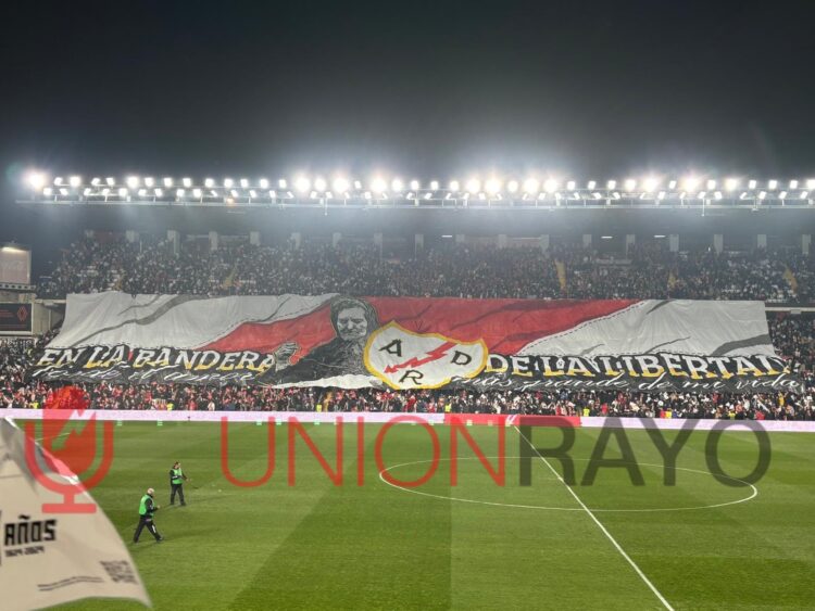 Tifo rayo real madrid