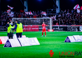 Unionistas Rayo afición desplazada