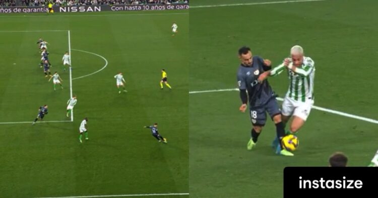 fuera de juego penalti Betis Rayo