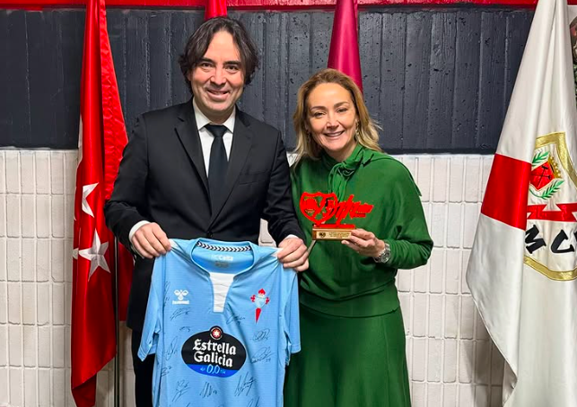 Presa Rayo Celta obsequio Centenario