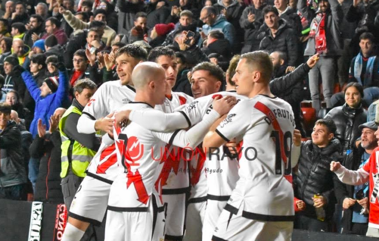 El Rayo Vallecano suma 10 partidos consecutivos marcando 1 gol Rayo Vallecano