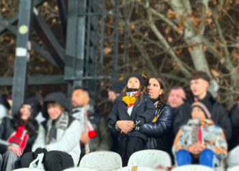 Yuma estuvo presente en el fondo Vallecas en el Rayo vs Valladolid 14 Yuma Estadio de Vallecas. Fuente de la imagen: @bukaneros92