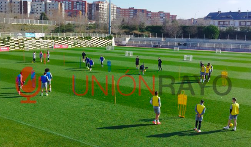 El Rayo Vallecano arranca la semana de entrenamientos previos al Villarreal 1 entrenamiento Rayo Vallecano