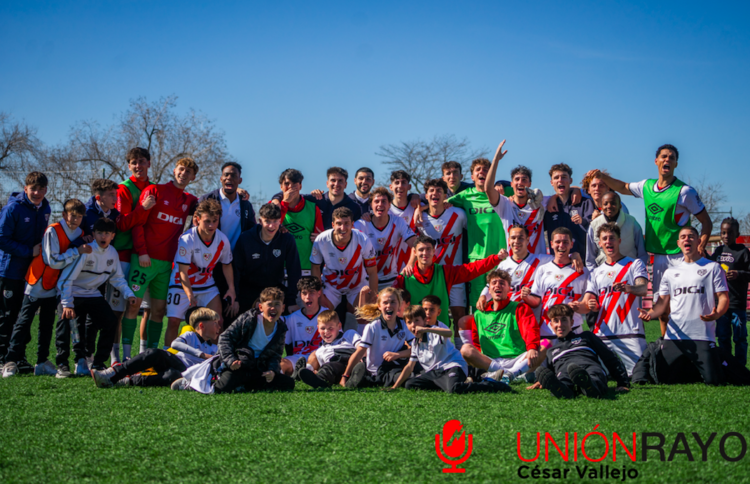 Hat-trick de Etienne Eto'o para dar la sexta victoria del Rayo B ante el CUC Villalba 1 Rayo B
