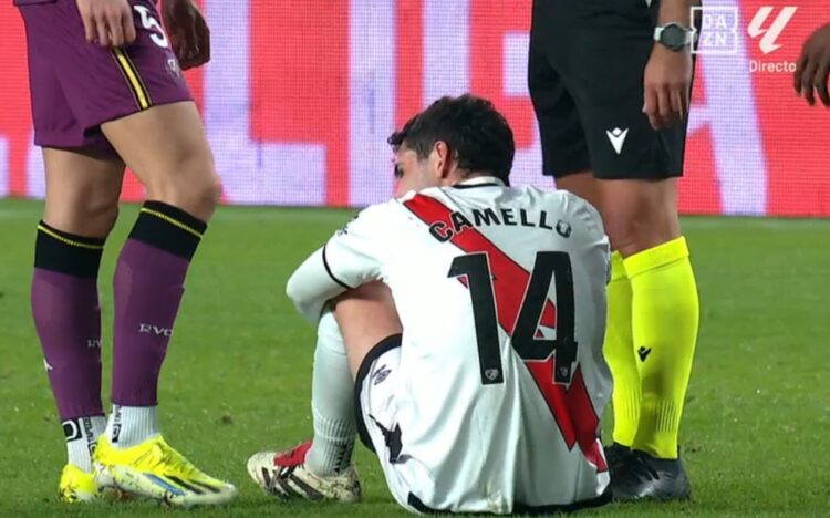 Sergio Camello Rayo lesionado
