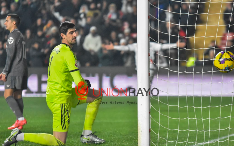Courtois baja ante el Rayo Vallecano 1 Courtois