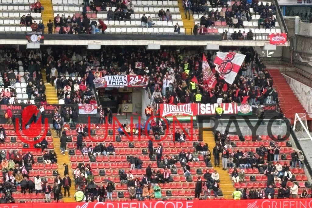 afición Sevilla Vallecas