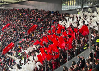 aficionados Rayo San Mamés