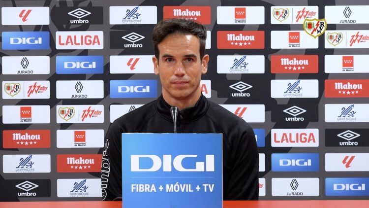 Iñigo Pérez previa del Rayo Vallecano