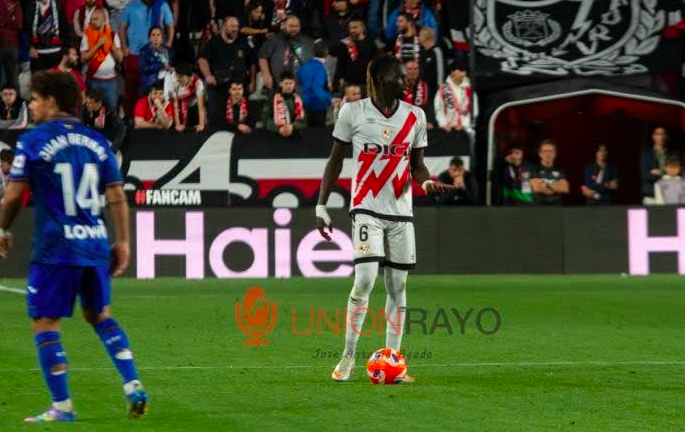 Ciss se retiró tocado del duelo ante el Getafe y podría decir adiós a la temporada 1 Pathé Ciss