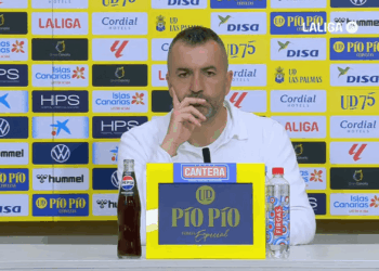 Diego Martínez rueda de prensa las palmas
