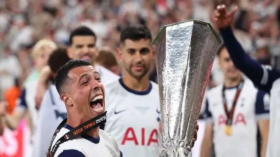 Pedro Porro Europa League. Fuente de la imagen: REUTERS