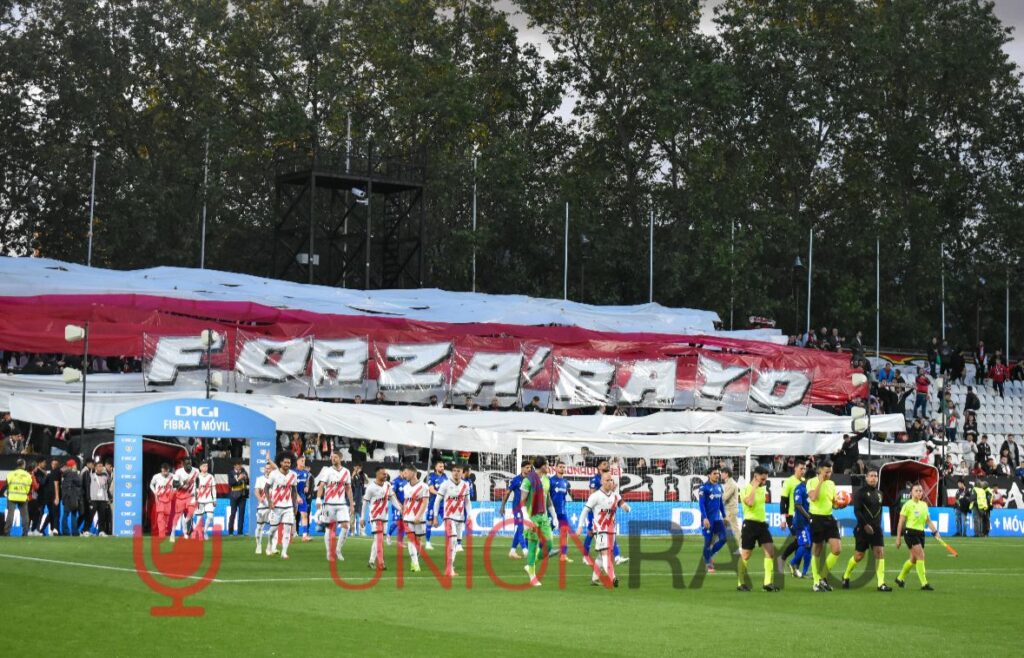 Galería del Rayo Vallecano 1-0 Getafe de la jornada 34 3 Rayo Getafe tifo galería
