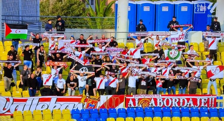 aficionados Rayo en Gran Canarias Las Palmas