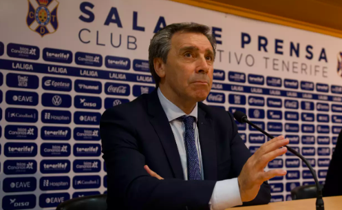 Felipe Miñambres, nuevo presidente del CD Tenerife 1 Felipe Miñambres