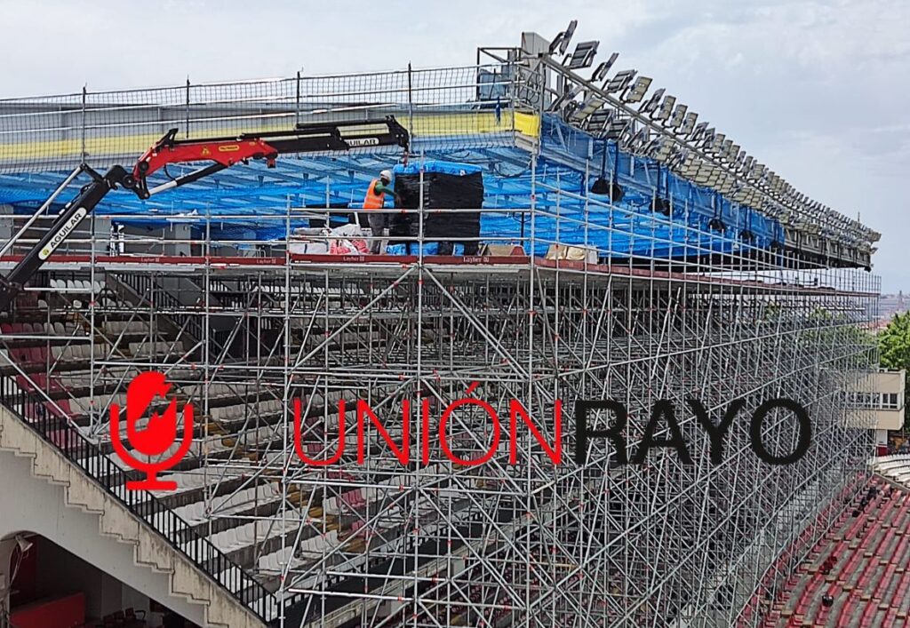 obras Estadio de Vallecas