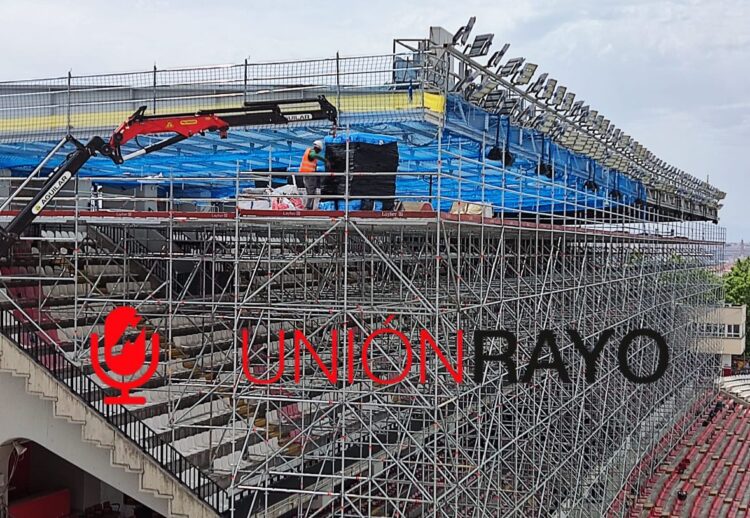 El Rayo incluye una cláusula en el abono donde no descarta jugar algún partido como local fuera del Estadio de Vallecas 1 obras Estadio de Vallecas Rayo