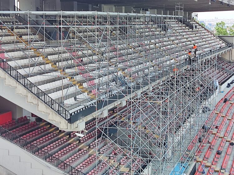 SER: El Rayo no podrá jugar en Vallecas en su estreno de Conference si la ida es en casa 1 obras Estadio de Vallecas