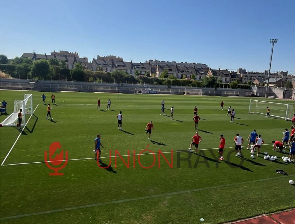 La plantilla del Rayo tendrá su primer descanso de pretemporada 4 entrenamiento Rayo