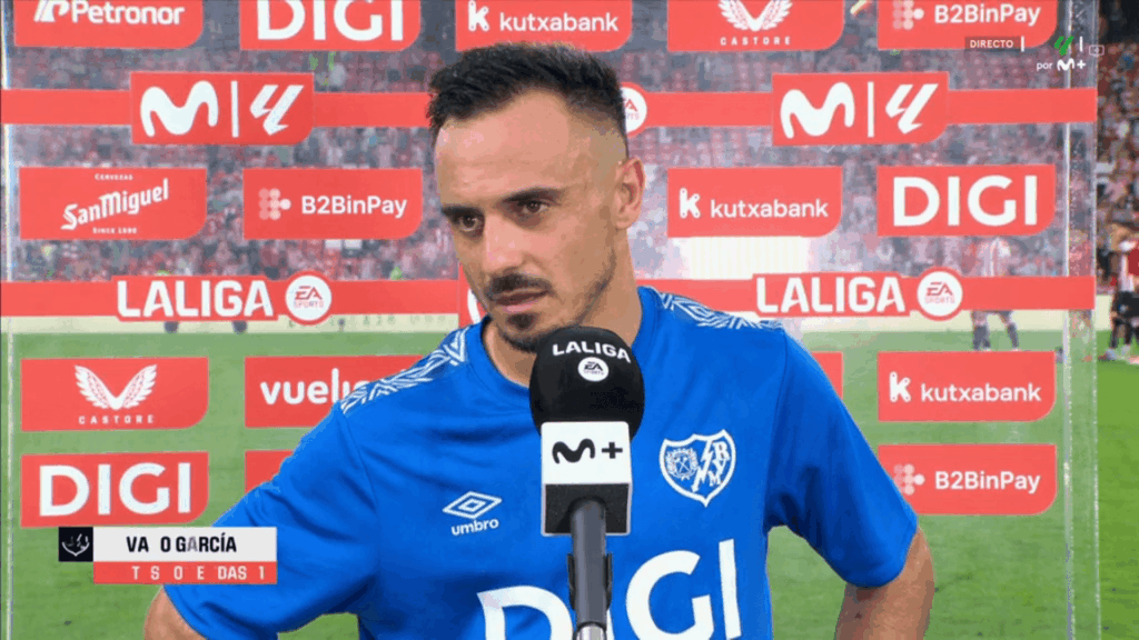 Alvaro Garcia declas athletic rayo