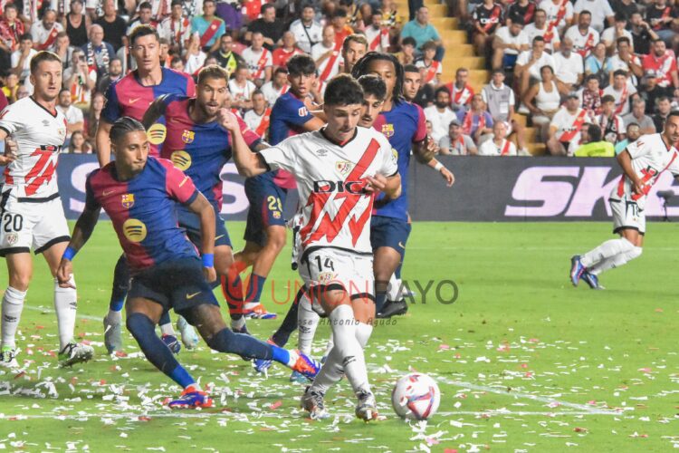 precedentes Rayo-Barcelona